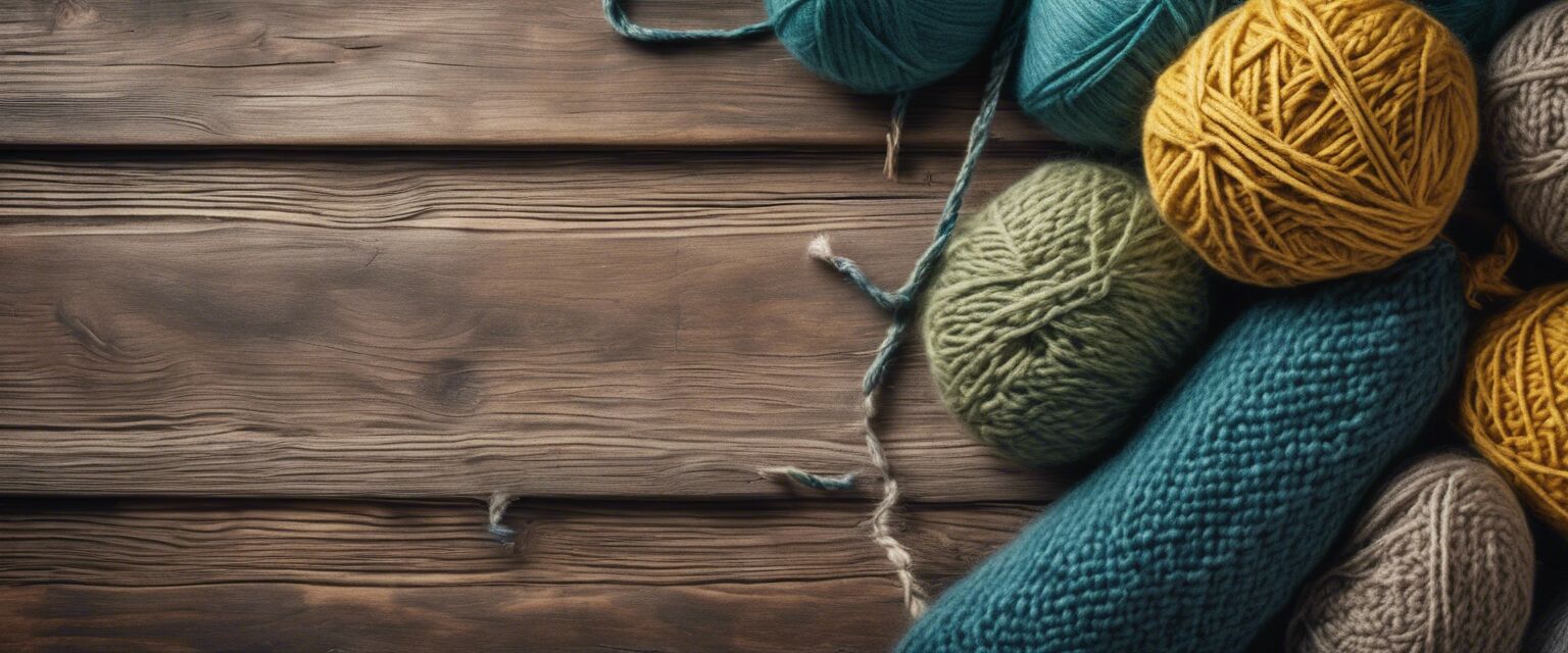 Eco-friendly knitting patterns